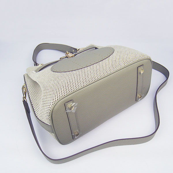 Fake Hermes New Arrival Double-duty handbag Grey 60668